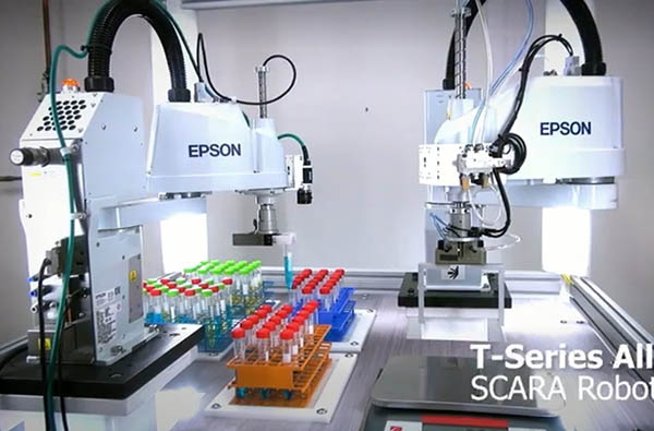 Epson introduces the T series SCARA All-in One robotic device update