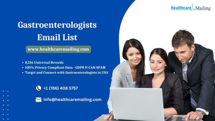 Gastroenterologists Email list