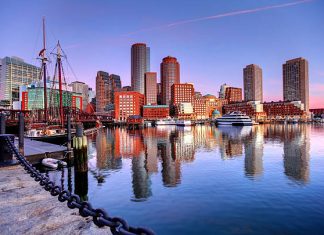 Boston city in US