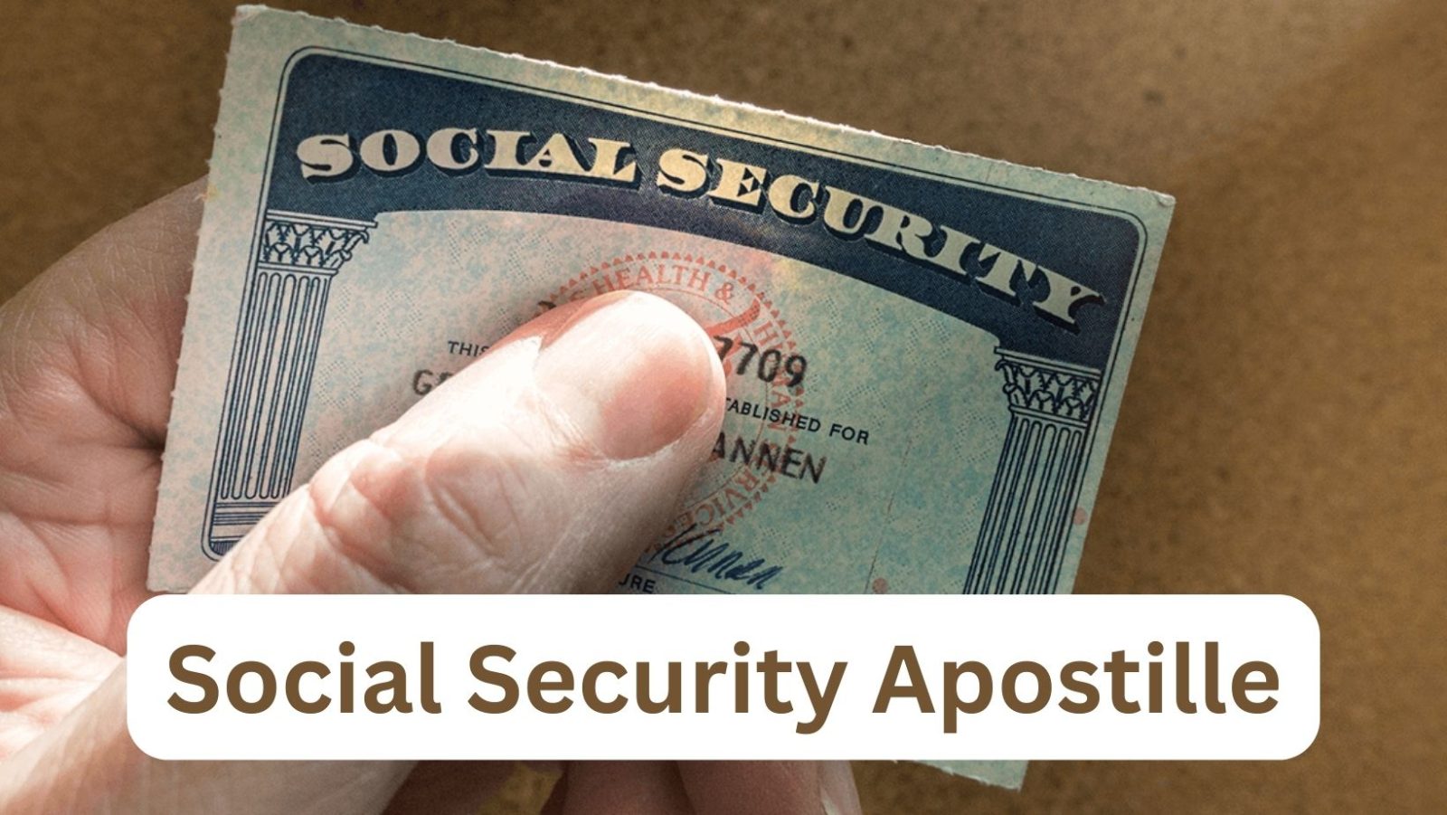 social security apostille