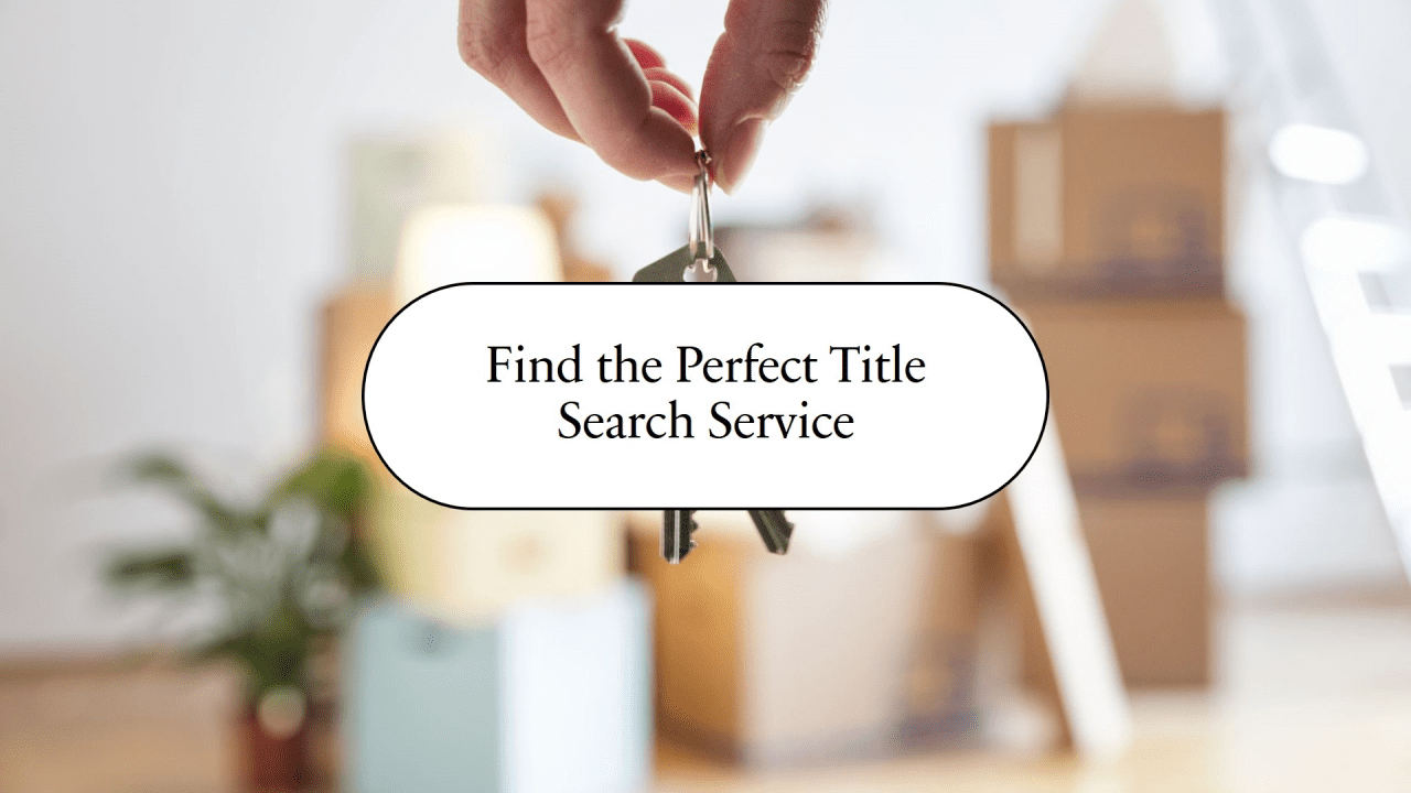 How Title Search Services Help Investors Avoid Risk in Property Deals Title Search Services