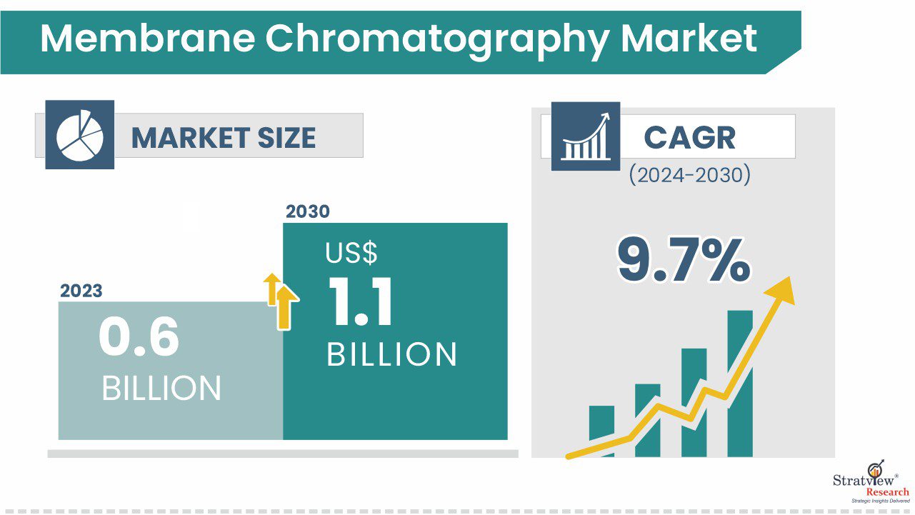 Global Membrane Chromatography Market to Reach USD 1.1 Billion by 2030, Reports Stratview Research Global Membrane Chromatography Market to Reach USD 1.1 Billion by 2030, Reports Stratview Research