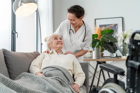 Trusted Adult Emergency Care in Houston Heights Adult patient receiving emergency care at Top Care ER in Houston Heights
