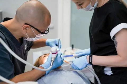Top-Rated Pediatric Restorative Dentistry Houston Child receiving pediatric restorative dental care at Pinnacle Pediatric Dentistry Houston