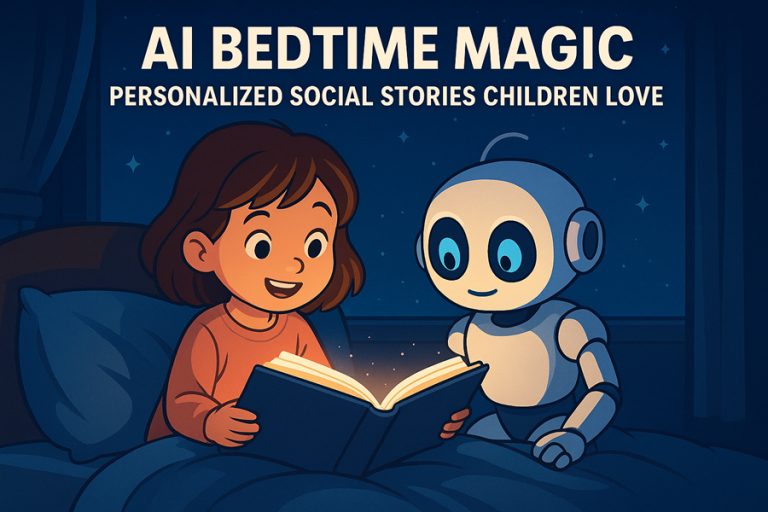 AI Bedtime Magic: Personalized Social Stories Children Love