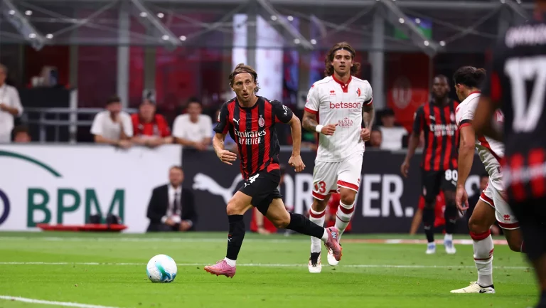 AC Milan vs SSC Bari Timeline