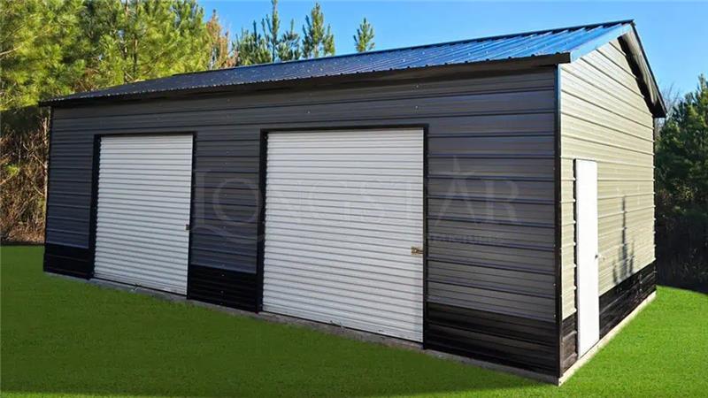 Georgia Metal Building Permit Checklist and Inspection Flow 20x30 Side Entry Garage