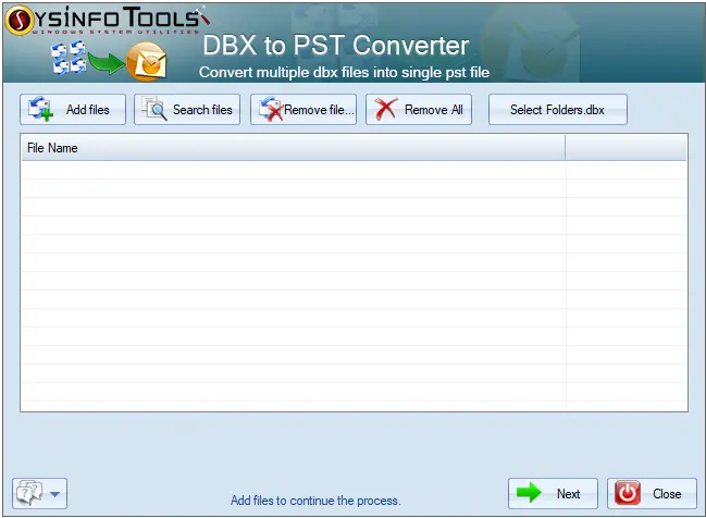 DBX to PST Converter