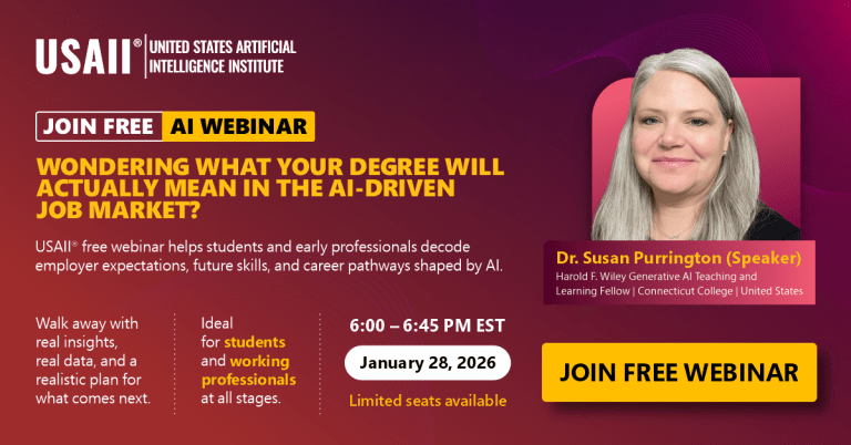 Is AI Readiness the New Degree? Join USAII’s Free AI Career Webinar