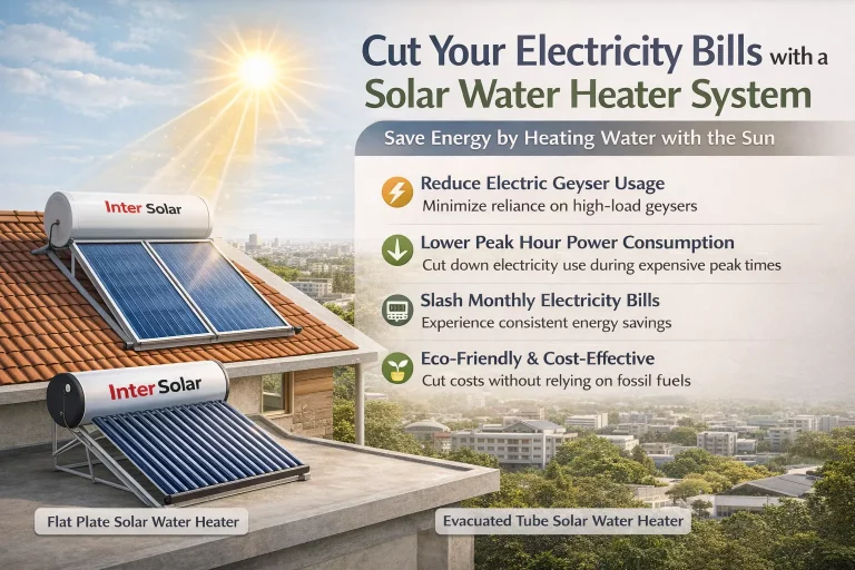 How Solar Water Heater Systems Help Reduce Electricity Bills