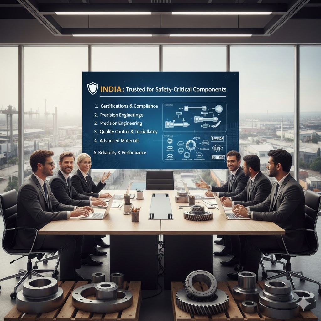 Why Indian Forging Companies Are Trusted for Safety-Critical Components? forging companies India