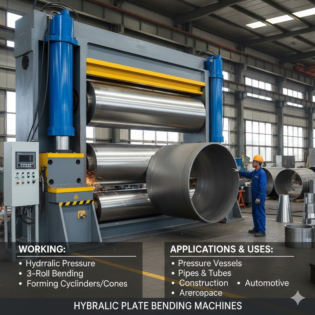 hydraulic plate bending machines