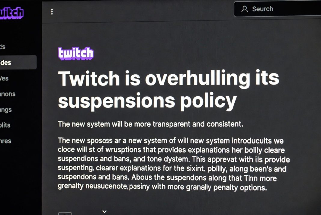 Twitch Revamps Its Suspension Policy with Targeted Streaming and Chat Penalties Twitch Revamps Its Suspension Policy with Targeted Streaming and Chat Penalties