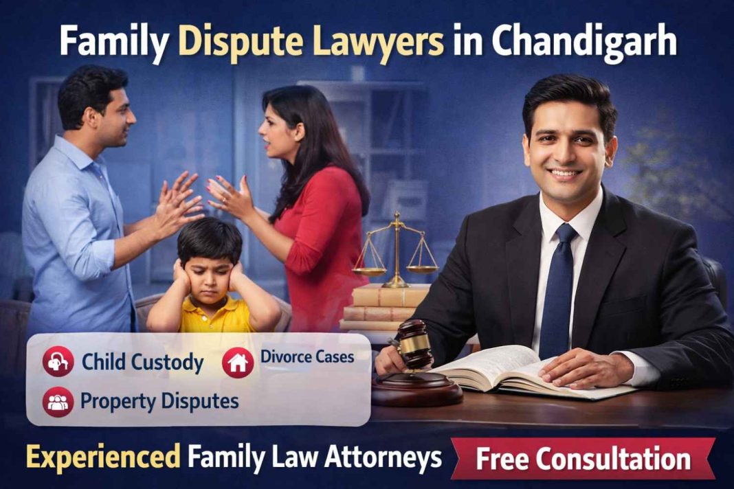 Why Family Dispute Lawyers in Chandigarh are Important for Families? Family Dispute Lawyers in Chandigarh