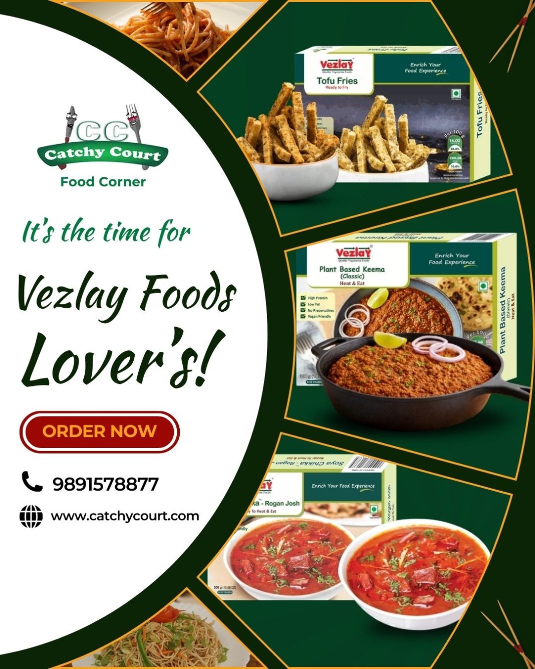 Vezlay Foods at Catchy Court – Plant-Based for Modern Food Lovers Vezlay Foods