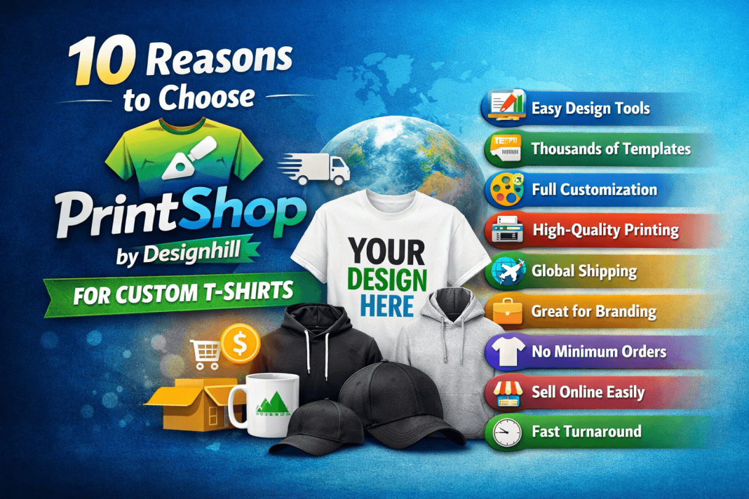 Why Choose PrintShop by Designhill for Your Custom T-Shirts Why Choose PrintShop by Designhill for Your Custom T-Shirts
