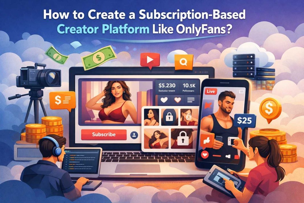 How to Create a Subscription-Based Creator Platform Like OnlyFans? Onlyfans clone