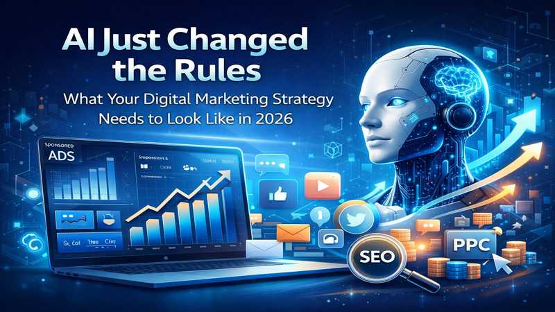 AI Just Changed the Rules: What Your Digital Marketing Strategy Needs to Look Like in 2026 AI Just Changed the Rules: What Your Digital Marketing Strategy Needs to Look Like in 2026