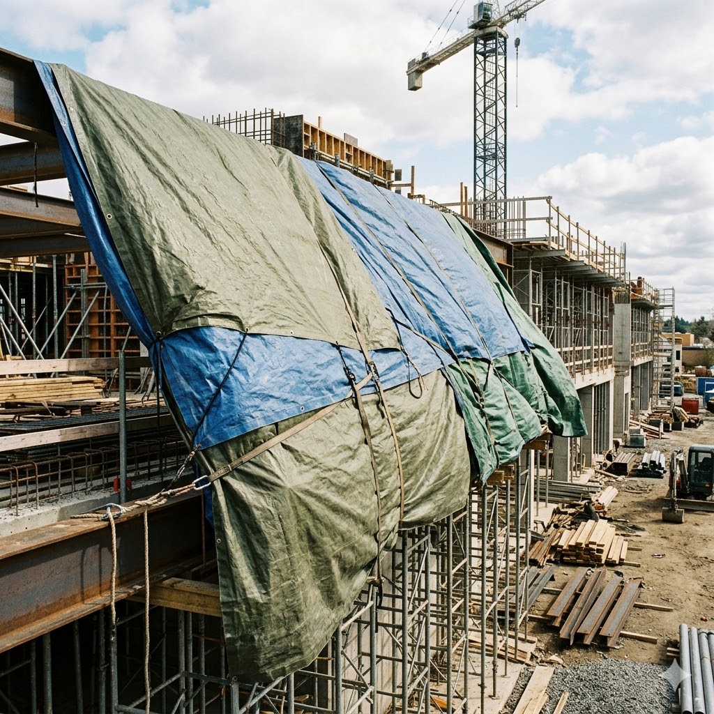 Best Benefits of Using Heavy Duty Tarpaulins In Construction tarpaulins