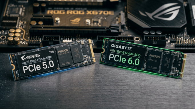 PCIe 5.0 vs PCIe 6.0 SSDs: Is the Upgrade Worth It? PCIe 5.0 vs PCIe 6.0 SSDs: Is the Upgrade Worth It?