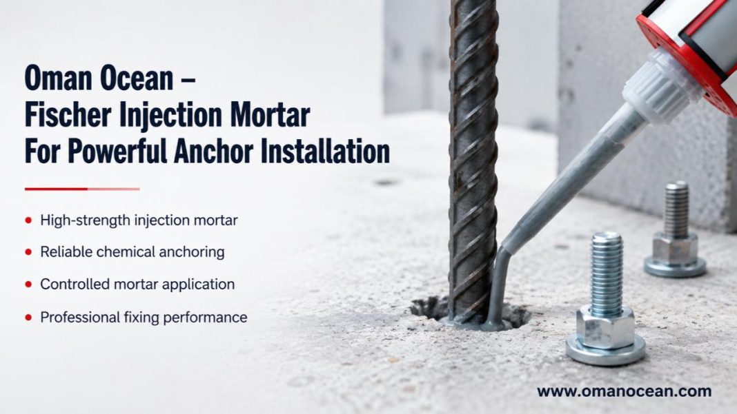 How Does Fischer Injection Mortar Ensure High-Load Concrete Bonding Fischer Injection Mortar
