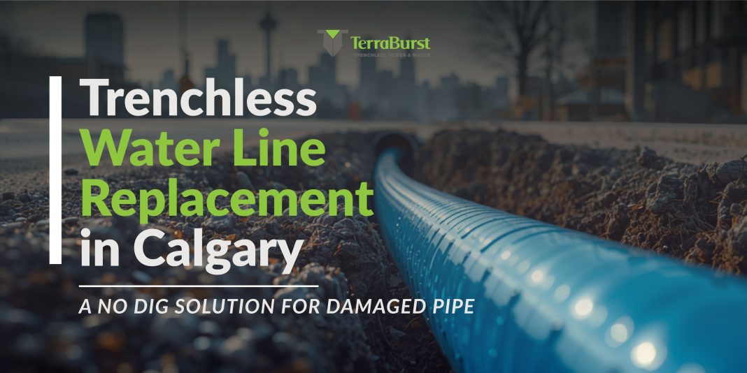 Trenchless Water Line Replacement in Calgary: A No Dig Solution for Damaged Pipes Trenchless Water Line Replacement