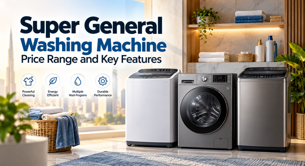 Super General Washing Machine Price Range and Key Features Super General Washing Machine Price Range and Key Features