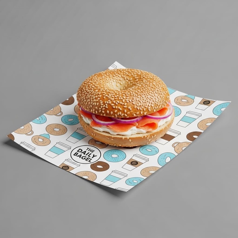 Custom Bagel Paper Solutions for Food Businesses Custom Bagel Paper