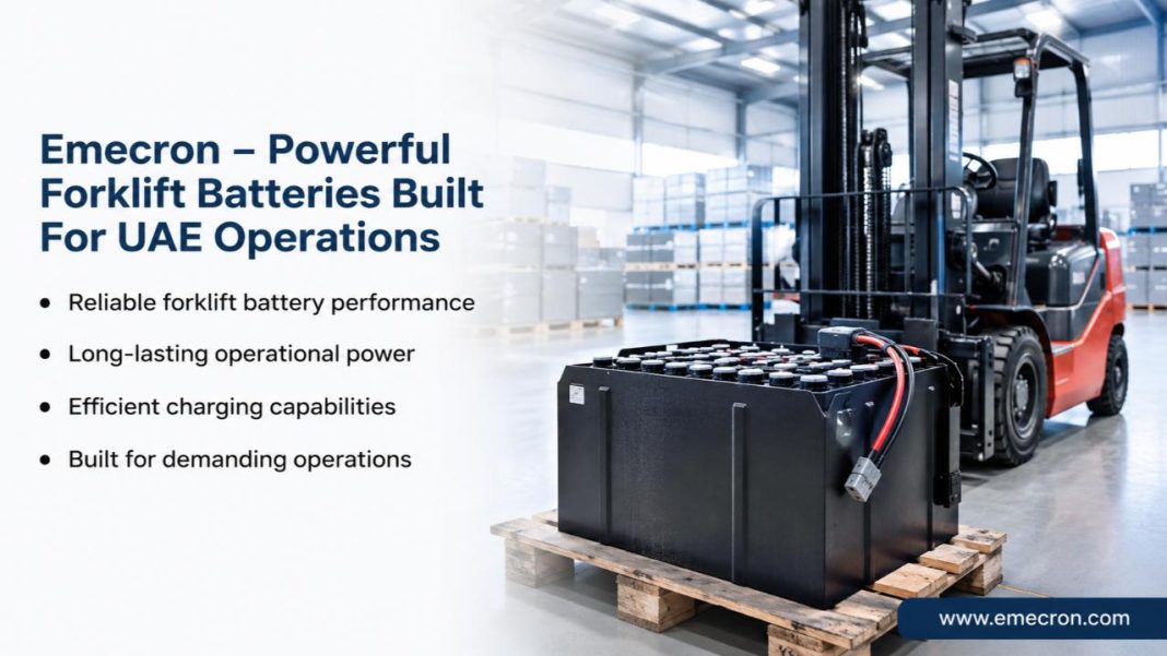 How Does an Advanced Forklift Battery Power Heavy Duty Fleet Systems Forklift Battery in UAE