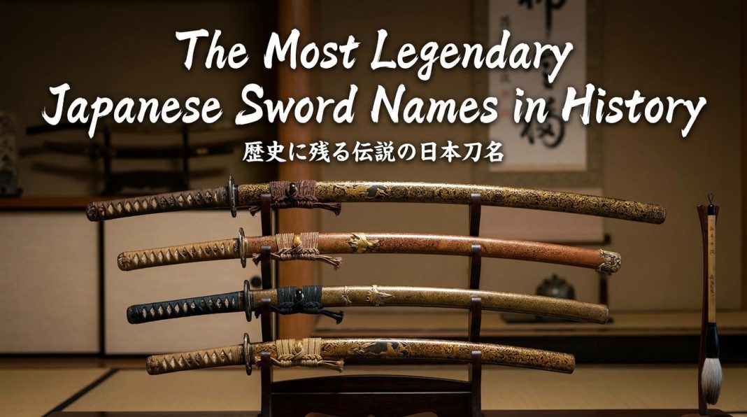 The Most Legendary Japanese Sword Names in History Japanese Sword Names