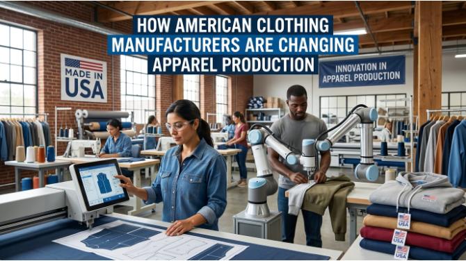 How American Clothing Manufacturers Are Changing Apparel Production American Clothing Manufacturers