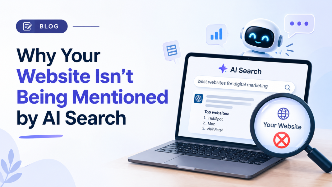 Why Your Website Isn’t Being Mentioned by AI Search