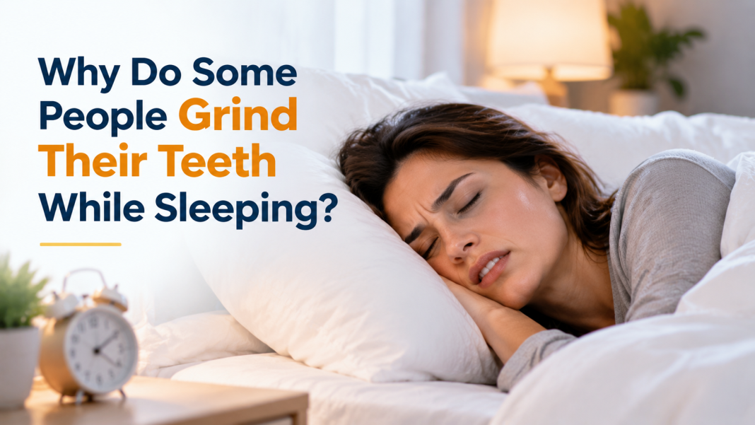 Why Do Some People Grind Their Teeth While Sleeping? Why Do Some People Grind Their Teeth While Sleeping?